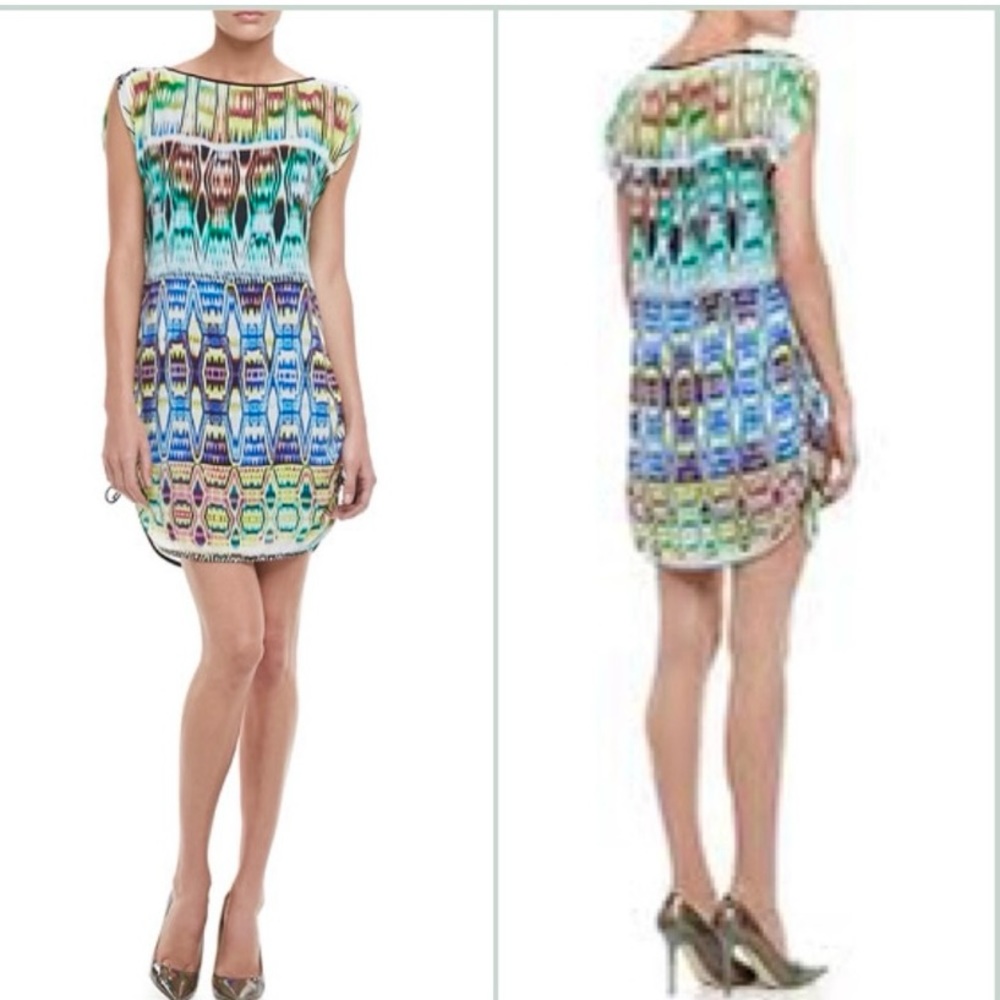 Milly Chloe Ikat Print Dress